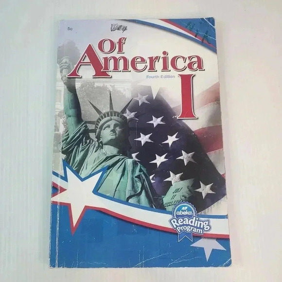 Abeka Of America 1 Student Textbook 5th Grade Reading Curriculum Homeschool Book - Picture 1 of 11